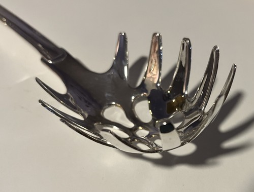 Vintage Silver Plated Spaghetti Server Shell On handle 11” - Picture 8 of 14
