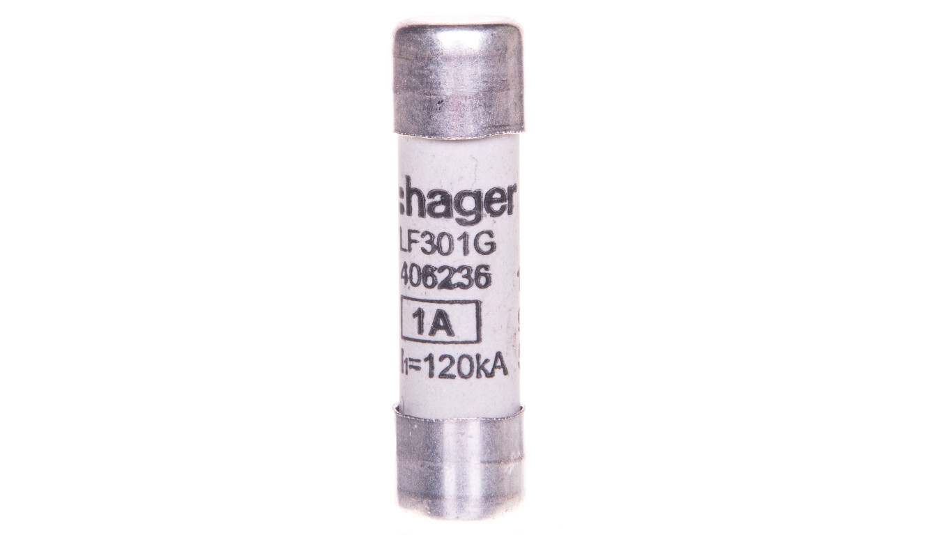 BiWtz cylindrical fuse link 10x38 mm gG 1A 500V AC LF301G / 10pcs / /T2UK