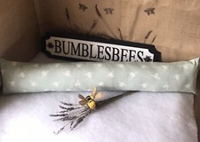 Bee Fabric Draught Excluder