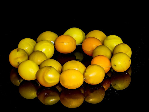 Bohemian Large Colodente "Pigeon Egg" Glass Beads, Yellow VB_0989