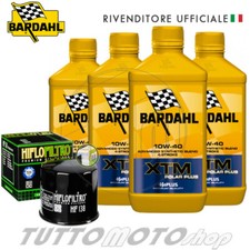 Tagliando SUZUKI GSX 600 F 1999 2000 / KIT Bardahl XTM 10W40 + Filtro olio