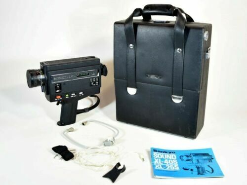Caméra super 8 Sankyo Super CM660, pour pièces ou déco. - Label Emmaüs