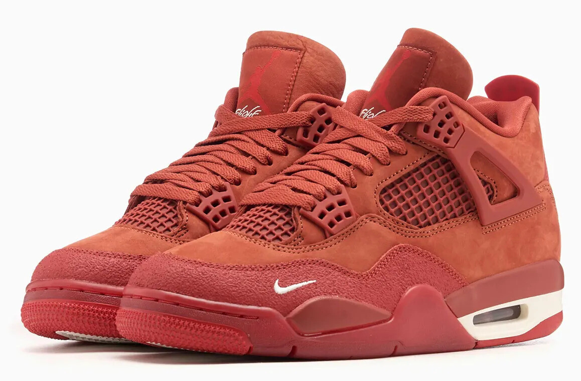 Nigel Sylvester x Air Jordan 4 OG Brick by Brick Red HF4340-800