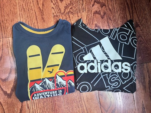 Boys long sleeve t shirt size 7 & size 8 #122