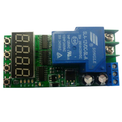 IO23C01 DC12V 30A Multifunction Timer Delay Relay Module High Power On/Off
