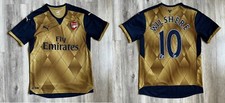 Arsenal Away football shirt 2015/2016 Jersey Soccer Puma size M # Jack Wilshere
