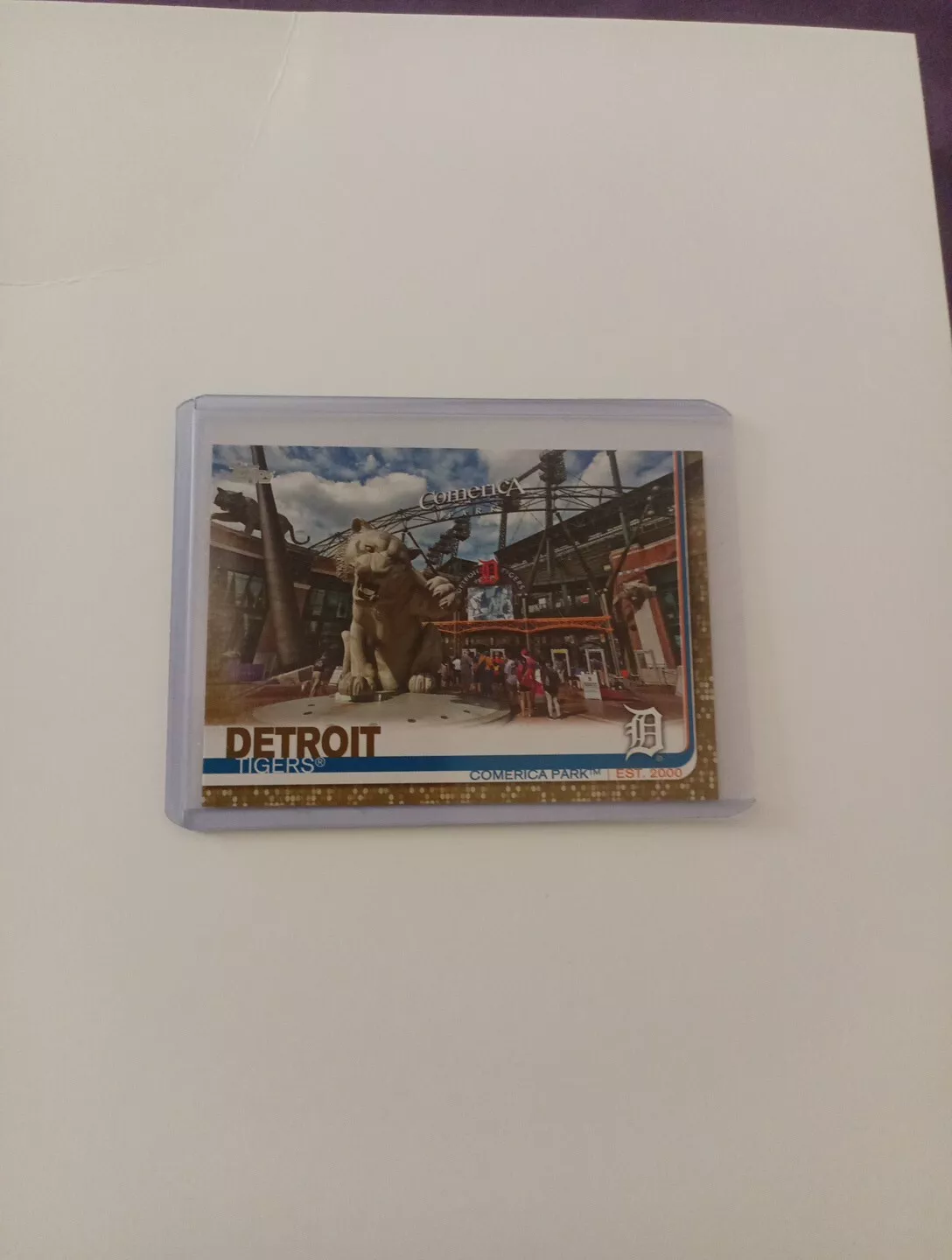 Comerica Park trading card