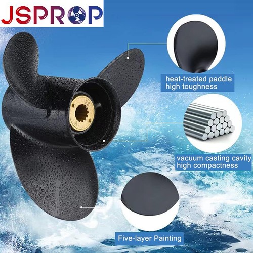 10 3/4 x 12 Pitch Boat Propeller for Mercury 25-70 HP 13 Tooth NO. 48-816702A40 - Picture 4 of 7