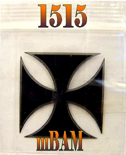 200 2.5 3.0 MIL BLACK CHOPPER CROSS LOT Apple Zip Baggies MINI BAGS CROSSES - Picture 5 of 11