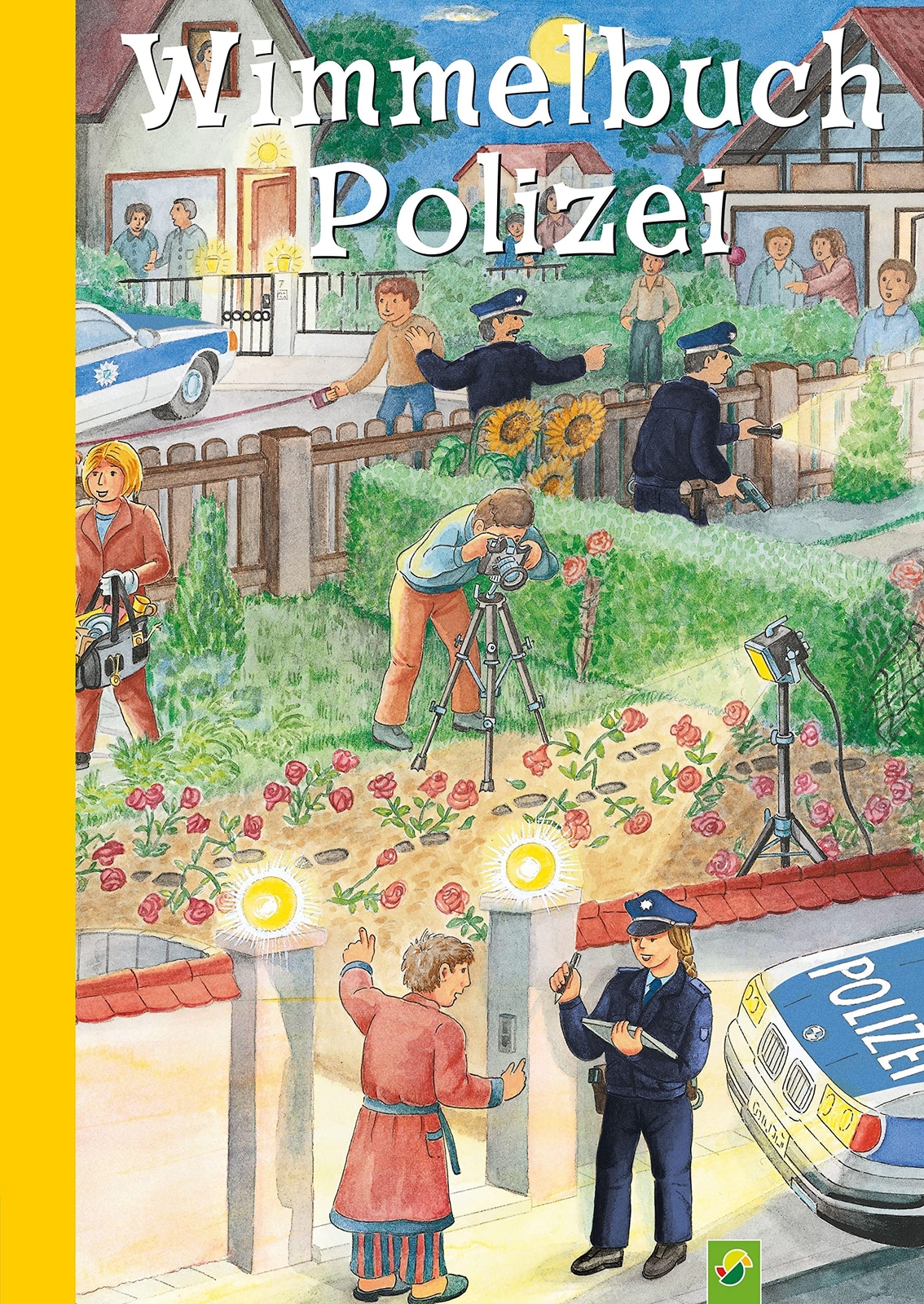 Wimmelbuch Polizei für Kinder ab 3 Jahren: Großformat, stabil (Copertina rigida)