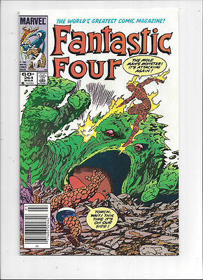 Fantastic Four #264/Marvel Comic Book/FF #1 Cover Swipe/VF+/8.5