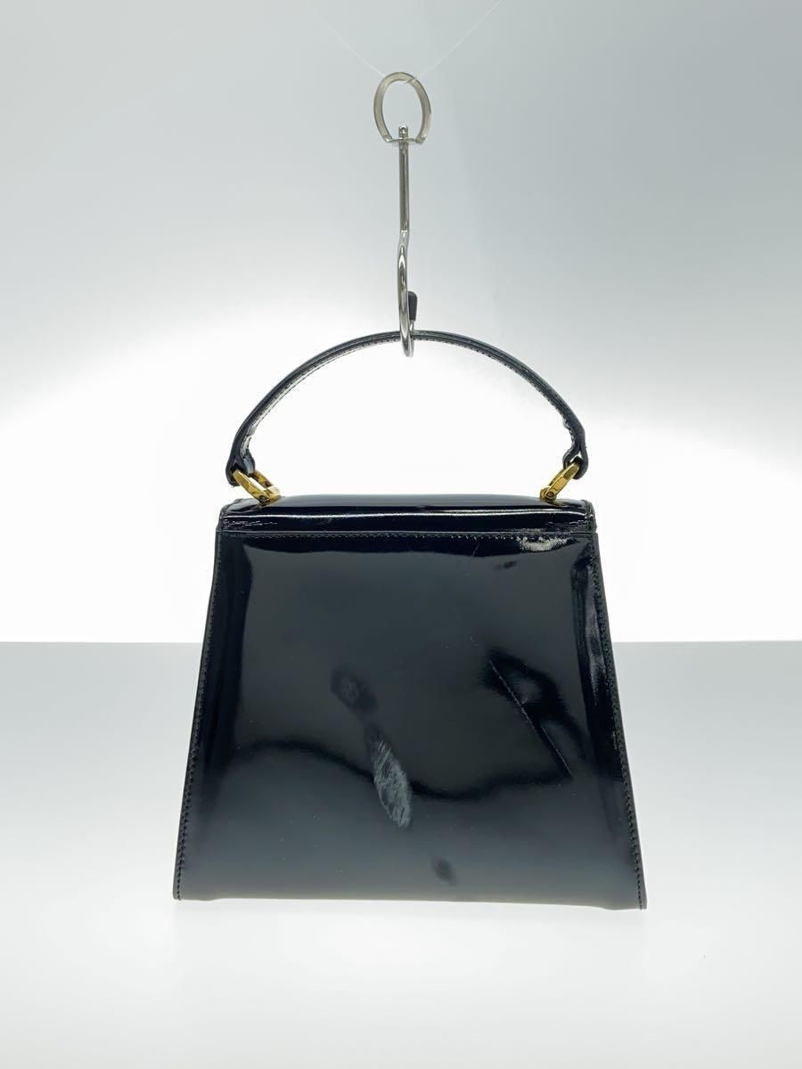 バッグ Vintage Ferragamo Vara hardware handbag Salvatore Ferragamo Black Vara Enamel Handbag AT-21 5677 | eBay