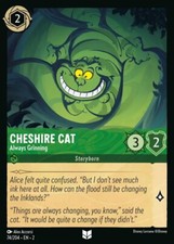 Cheshire Cat - Always Grinning Uncommon 74/204 Disney Lorcana