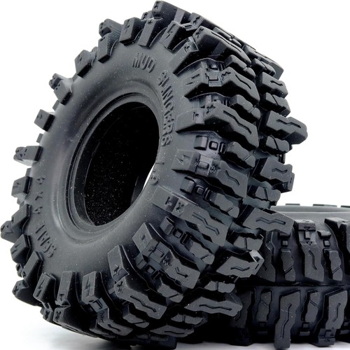 Soft Sticky Compound 1.9 RC Mud Terrain Tires - 4 Pack for Crawler Vehicles - Picture 5 of 8