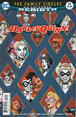 HARLEY QUINN #23 (2016) AMANDA CONNER / PAUL DINI / JOHN TIMMS ~ UNREAD NM