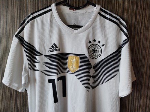 Deutschland 2018 WM Spielertrikot Boateng Player Issue DFB Adidas Climachill XL - Bild 5 von 17