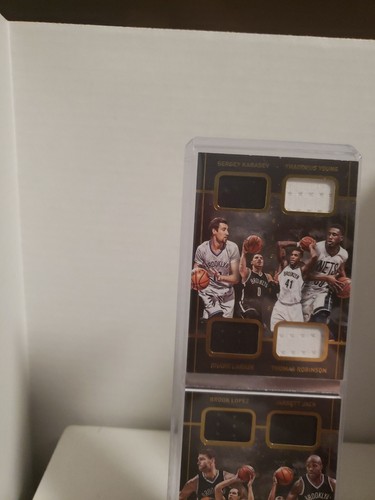 2015-16 Panini Preferred Crazy Eights Materials Brooklyn Nets 58/149  - Picture 11 of 23