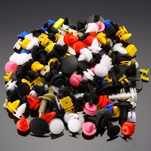 200x Clips de plástico para puertas de coche moldura parachoques remache tornillos panel pasador kit de sujeción - Imagen 3 de 14