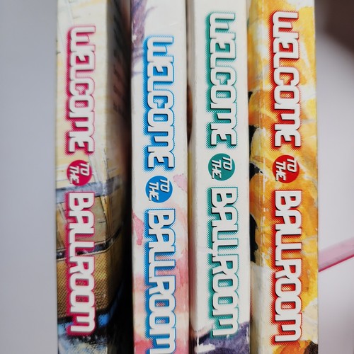 Welcome to the Ballroom Vol. 1 2 3 4 Englische Manga Taschenbücher Posten - Bild 16 von 17