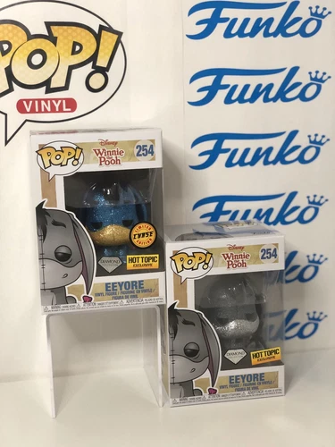 Funko Pop Disney 254 Eeyore Winnie The Pooh Chase Blue Grey Diamond Hot Topic