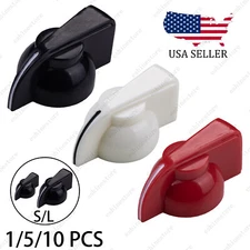 1/5/10 Pcs Guitar Amp Knobs Chicken Head Style Guitar Effect Pedal Knobs 3 Color