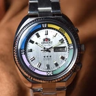 Vintage Watch Orient KING DIVER Japan Automatic Watch KD 21 Jewels Silver Dial