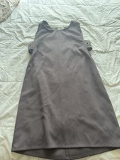 Grey Dress with Cutout Side Detailing