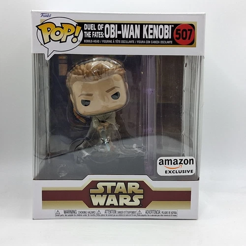 Funko Pop! Obi-Wan Kenobi 507 Amazon Exclusive Duel of the Fates Star Wars Vinyl