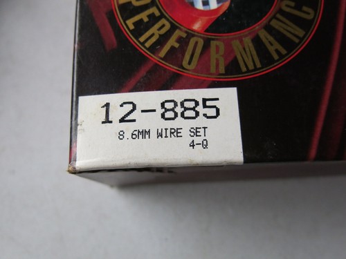 BWD 12885 Magnetic Suppression Spark Plug Wire set 8.6mm - Picture 2 of 2
