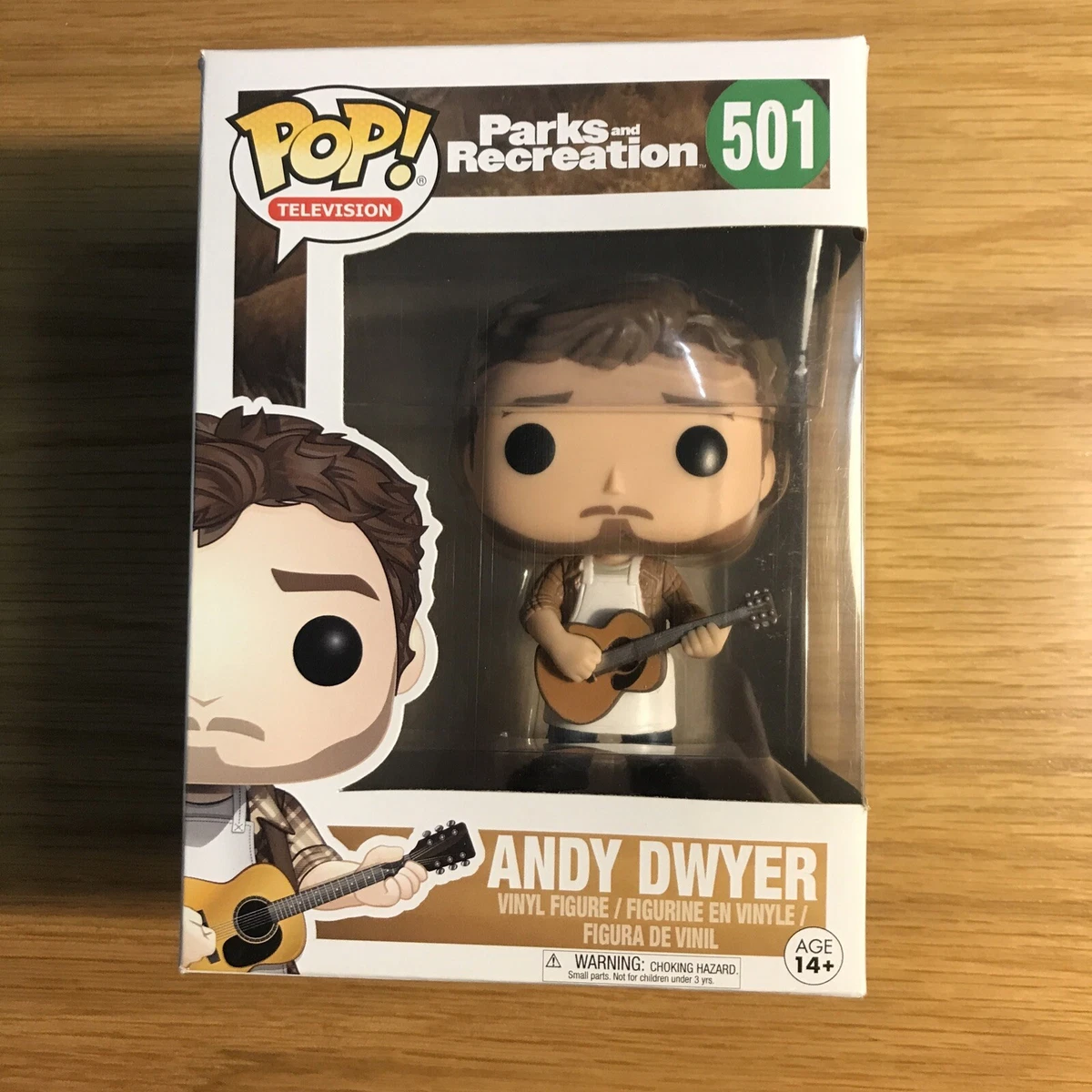 Funko Pop Television Parks And Recreation 501 Andy Dwyer Light Damage