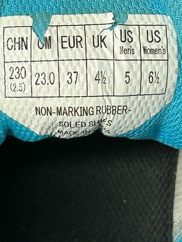 Yonex Sonicage 2 Tennis Shoes Blue Purple US Men’s 5 - US Womens 6.5 - UK 4.5 - Picture 18 of 18