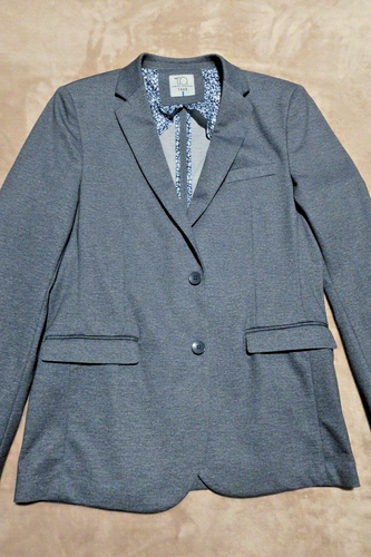 T.O. Boys Stretch Soho Gray Suit Jacket Blazer Size 20 - Picture 2 of 8