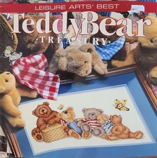 Teddy Bear Treasury Cross Stitch Patterns By Leisure Arts