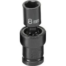 Grey Pneumatic 908UMS 1/4" Surface Drive x 8mm Standard Universal Socket