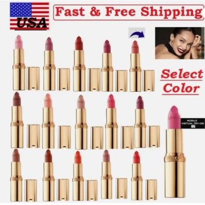 L'Oreal Paris Colour Riche Original Satin Lipstick select colour.