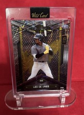 2024 Wild Card Alumination Silver Lazers Foil Leo de Vries /25 MINT!