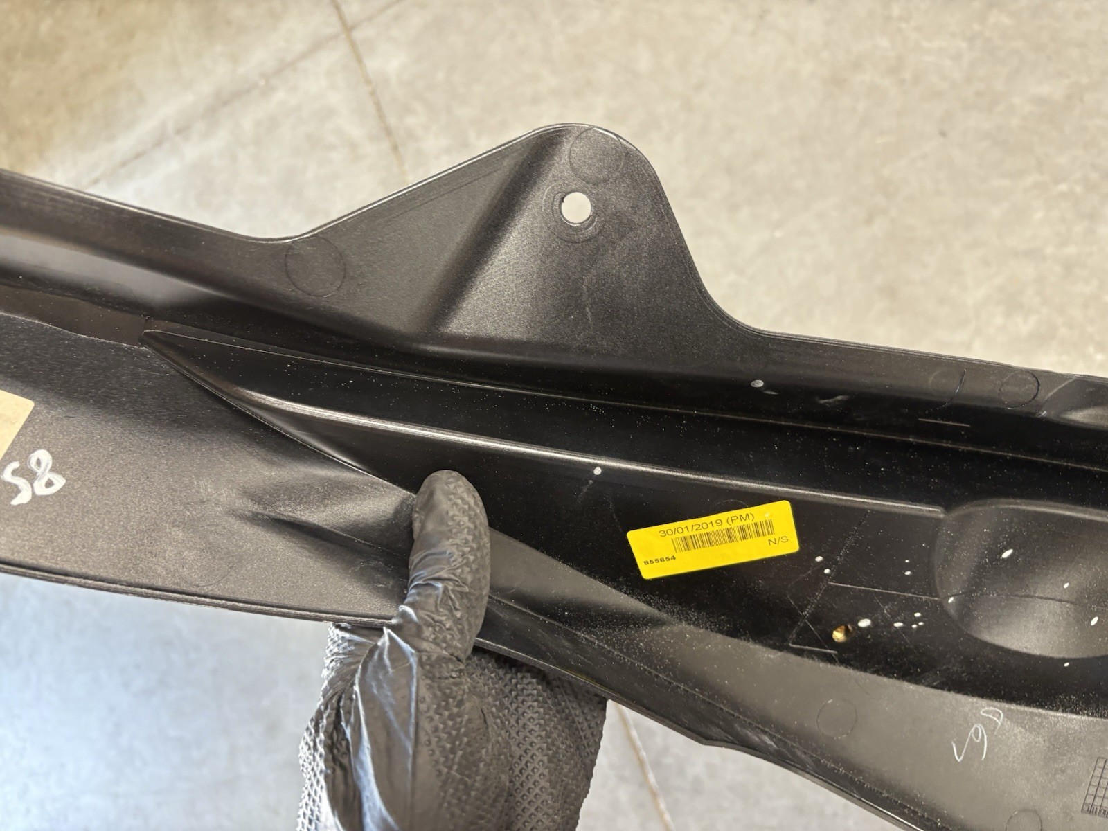 McLaren 570S 2016-2021 Rear Upper Rear bumper P/N 13A6754CP