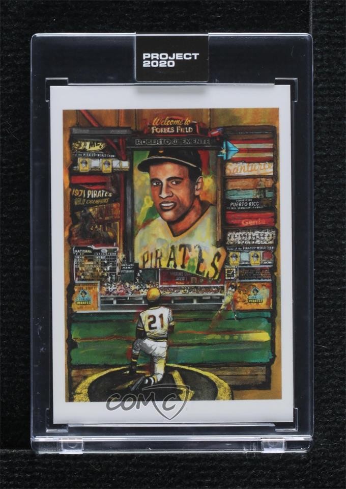 2020 Project 1955 Topps /6507 Roberto Clemente Andrew Thiele #138 HOF 4z8