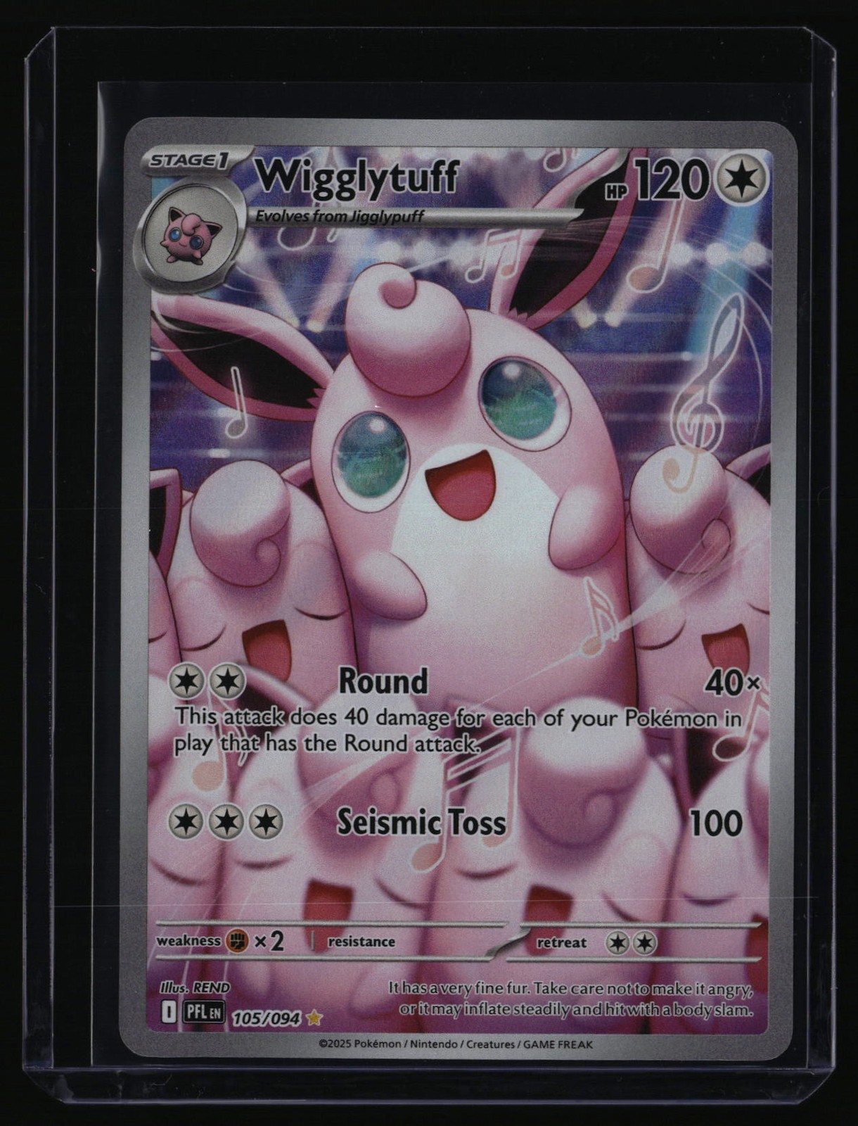 ME02: Phantasmal Flames #105/094 Wigglytuff