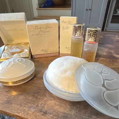 Houbigant Paris Quelques Fleurs L'Original Set: perfume, powder,  retail $900+