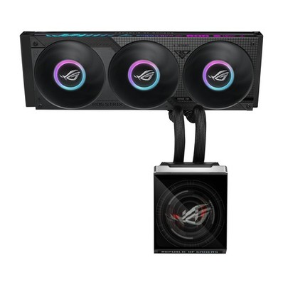 ASUS ROG Strix SLC IV 360 ARGB LCD Prozessor Flüssigkeitskühlung Kit 12cm Schwarz 1
