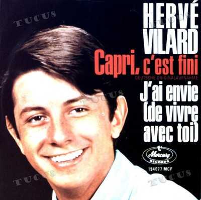 Hervé Vilard - Capri, C'Est Fini (Deutsche Originalaufnahme) 7in 1965 .*