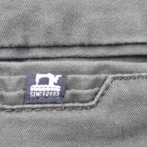 Dorjibari Pants Mens 36 Green Semi Fit Chino Twill Straight Leg Dbbd Jeans - Picture 16 of 17