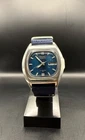 1976 Blue CUSHION Dial Seiko L Automatic – Japan Made Vintage