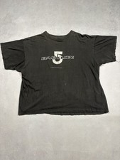 Vintage 1998 Babylon 5 Warner Home Video Promo T-Shirt Black XL Sci-Fi TV 90s