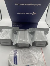 3 Prime Screen Multi-Drug Urine Test Cups 16 Panel Kit -3 Cups! Easy 2 Read