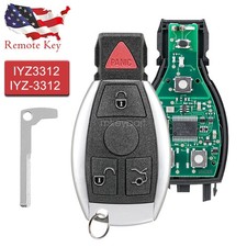 Replacement For Mercedes-benz Iyzdc Keyless Entry Remote Car Key Fob Control