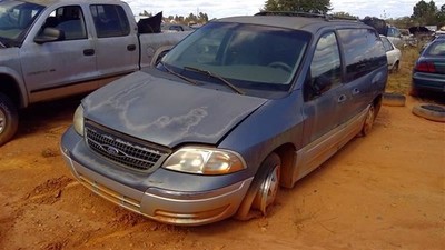 Driver Rear Door Glass Thru 5/25/02 Privacy Tint Fits 99-02 WINDSTAR 184180