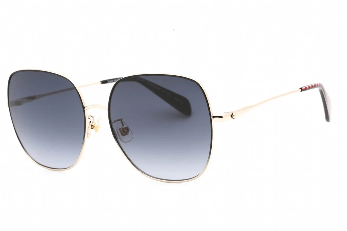 kate spade new york Black Aviator Sunglasses for Women for  display picture 1