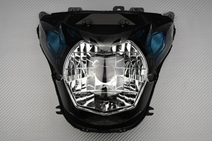 Phare avant GSR 750 Suzuki à faisceau halogène puissant pour moto WVC5